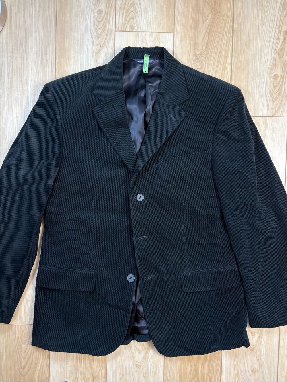 Banana Republic dark green corduroy blazer vintage Y2K academic preppy classic